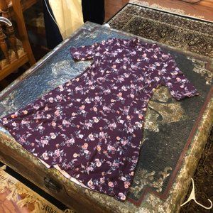 Wall Flower Dress, purple, medium